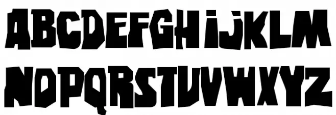 Eastwood フォント 小文字