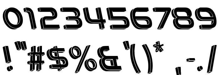 Easy 3D Font OTHER CHARS