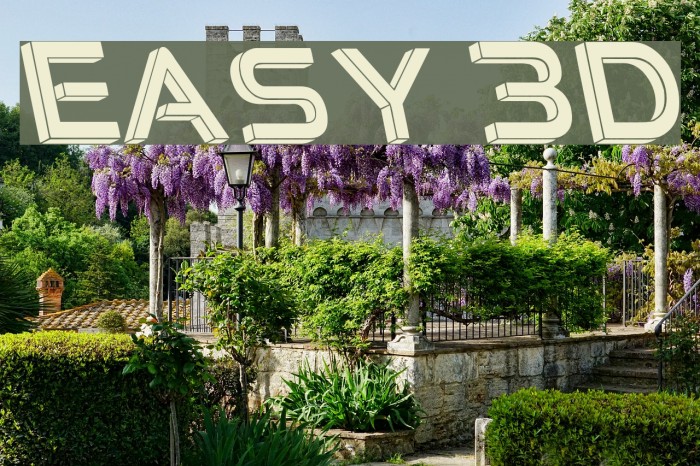 Easy 3D Font examples