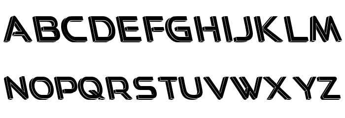 Easy 3D Font LOWERCASE