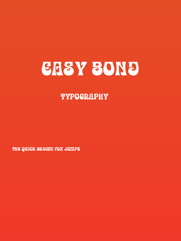 Easy Bond Poster
