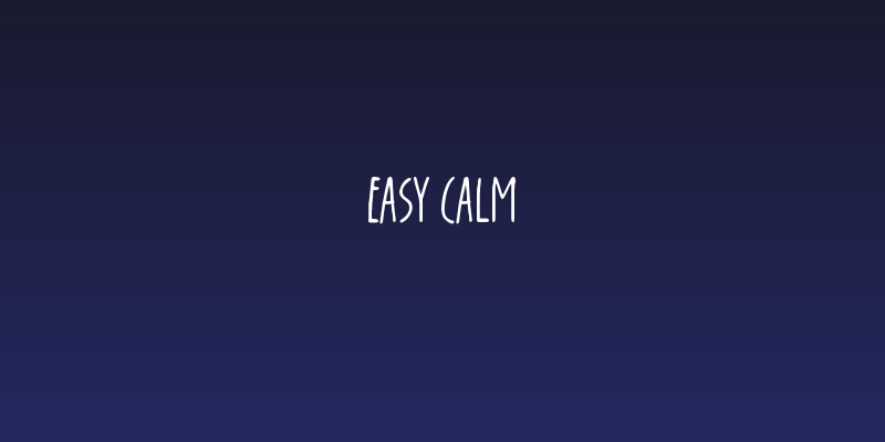Easy Calm Social Header