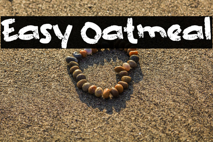 Easy Oatmeal Example 2