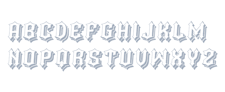 Easy Pawns Hollow Regular Lowercase