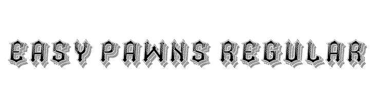 Easy Pawns Regular  Frei Schriftart Herunterladen