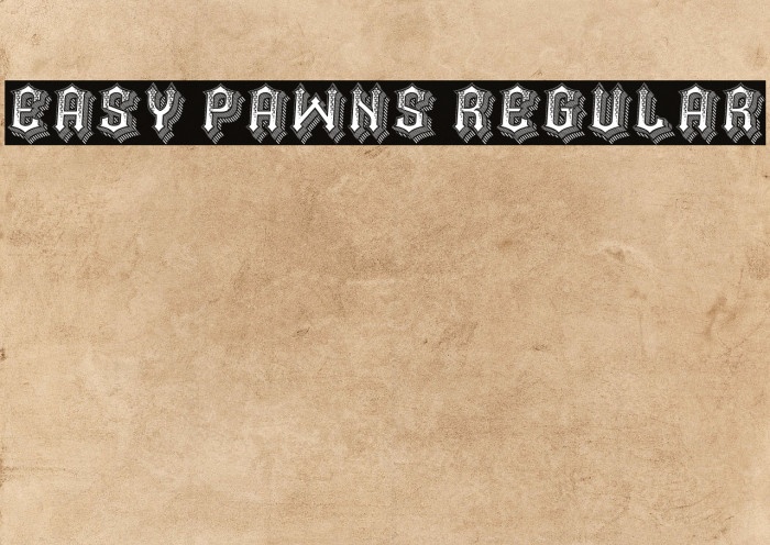 Easy Pawns Regular Example 2