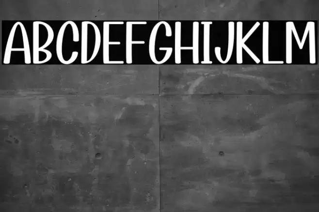 Easy Peasy Font examples