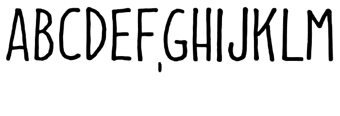 Easy Print Regular Font Alte caractere