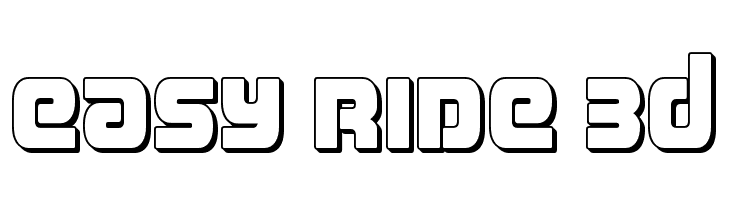 Easy Ride 3D  Fuentes Gratis Descargar