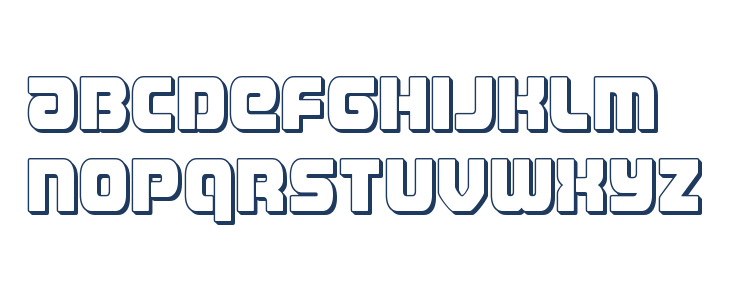 Easy Ride 3D Lowercase