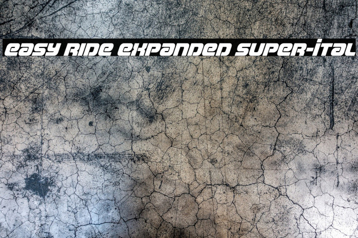 Easy Ride Expanded Super-Ital Example 2