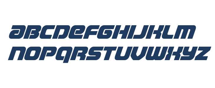 Easy Ride Expanded Super-Ital Lowercase