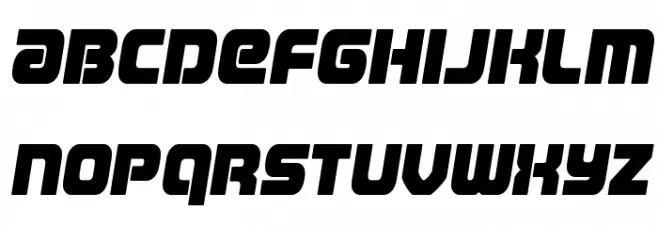Easy Ride Spaced Semi-Italic Polices MINUSCULES