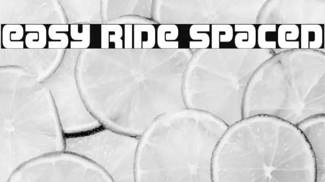 Easy Ride Spaced Example 1