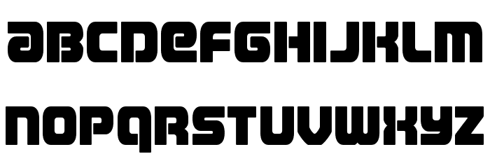 Easy Ride Spaced Font LOWERCASE