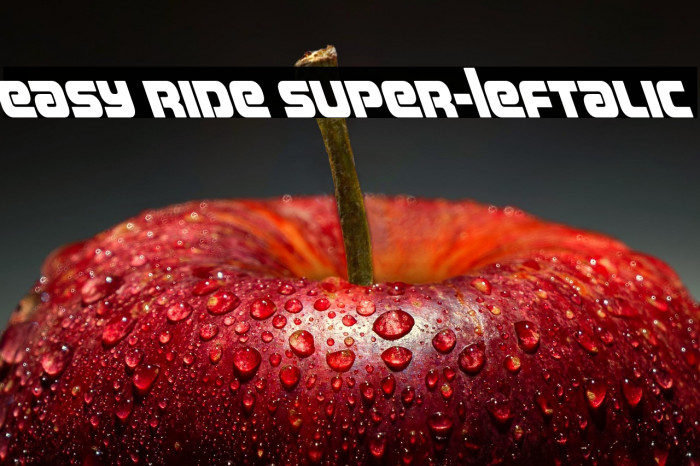 Easy Ride Super-Leftalic Example 1