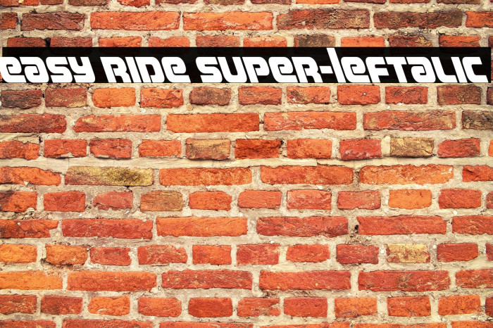Easy Ride Super-Leftalic Example 3