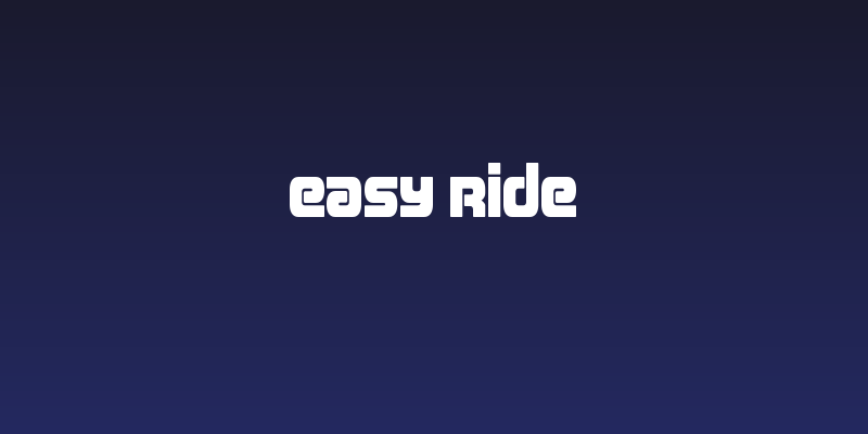 Easy Ride Social Header
