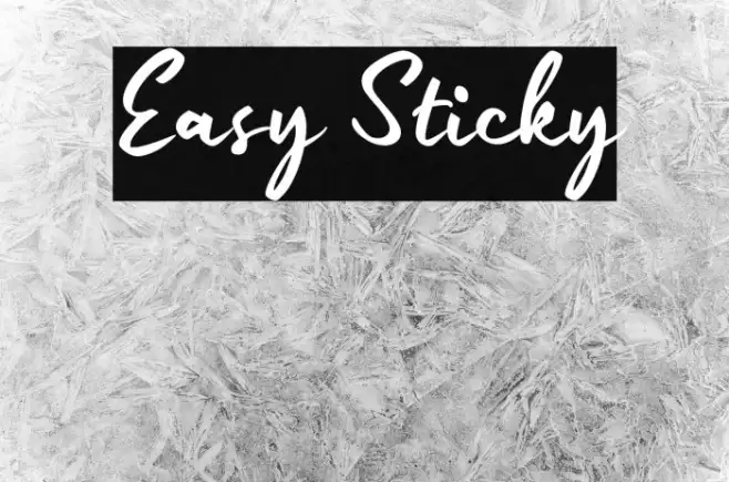 Easy Sticky Example 1