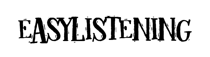 Easy listening Font
