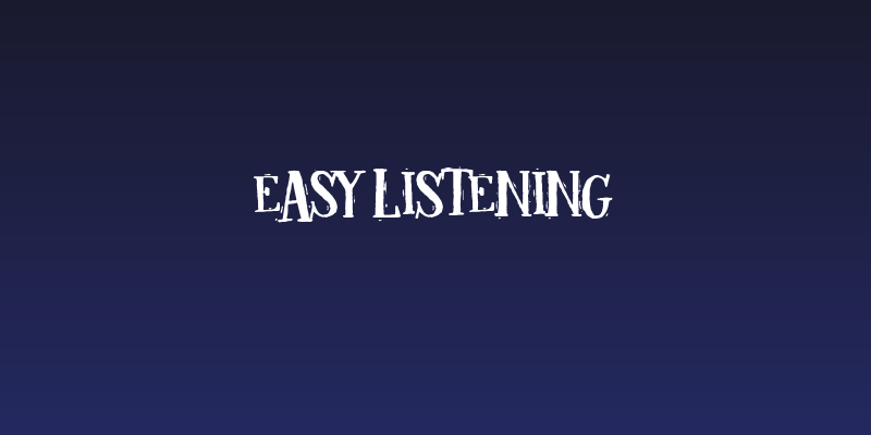Easy listening Social Header