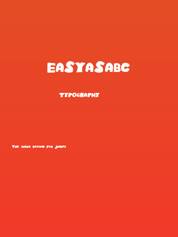 EasyAsABC Poster