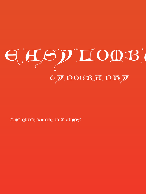 EasyLombardic Poster