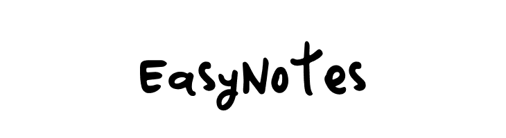 EasyNotes  Descarca Fonturi Gratis