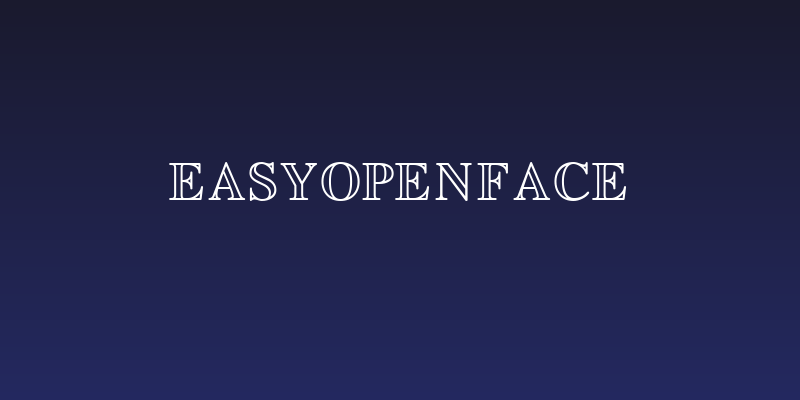 EasyOpenFace Social Header