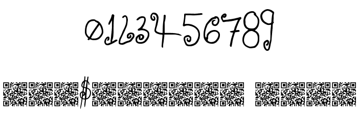 EasyRomance Font OTHER CHARS