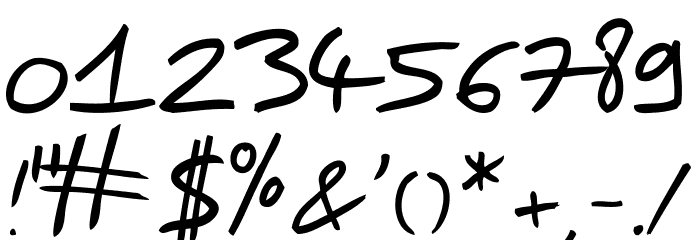 EasySpeech Font OTHER CHARS