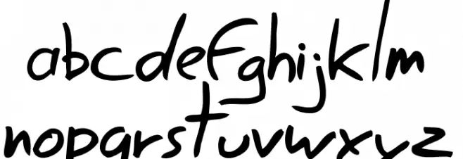 EasySpeech 字体 小写