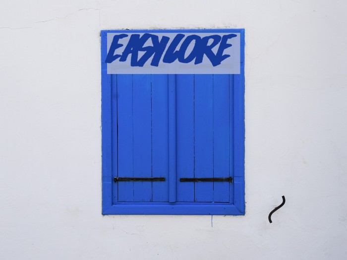 Easycore Font examples