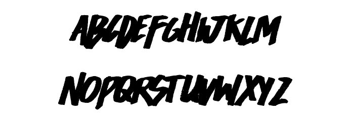 Easycore Font LOWERCASE