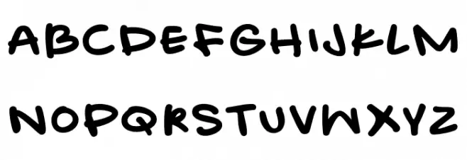 Easygoingness Demo Regular Schriftart Groß
