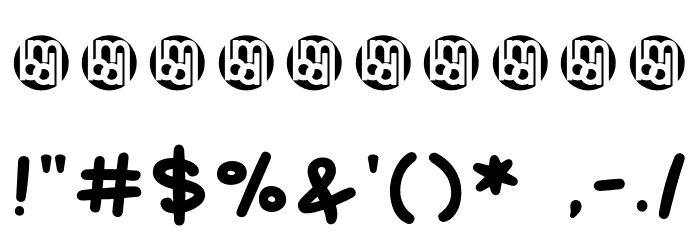 EasygoingnessDemo-Regular Font OTHER CHARS