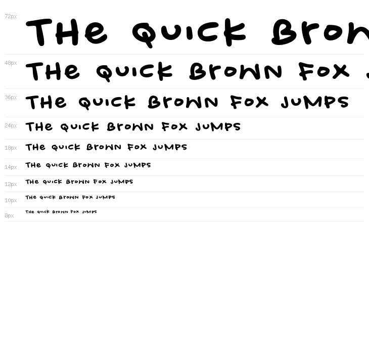 EasygoingnessDemo-Regular Waterfall