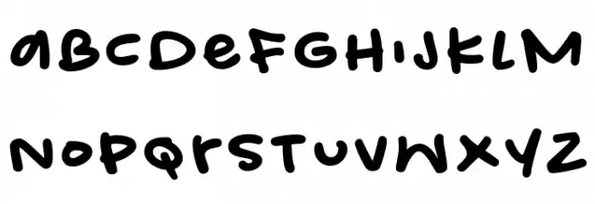 EasygoingnessDemo-Regular Schriftart Kleinbuchstaben