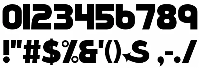 Eat Fresh Lowercase Font OTHER CHARS