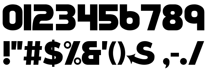 Eat Fresh Font OTHER CHARS