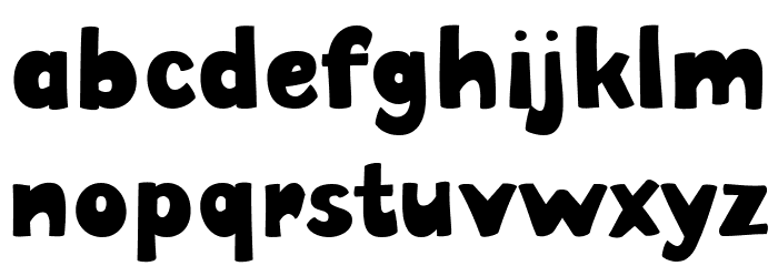 Eat Me Alive 字体 小写