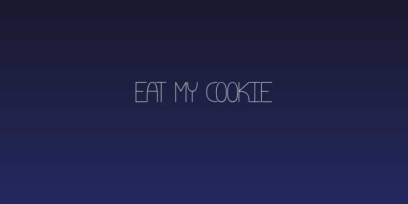 Eat My Cookie Social Header