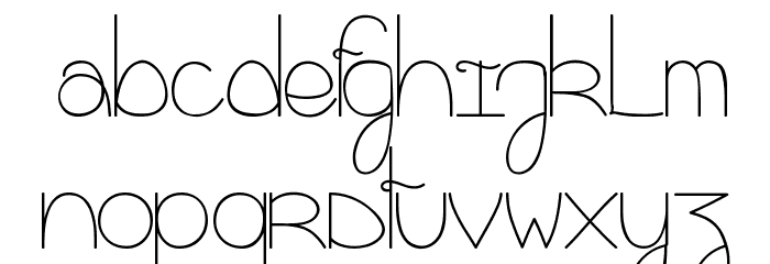 Eat My Cookie Font LOWERCASE