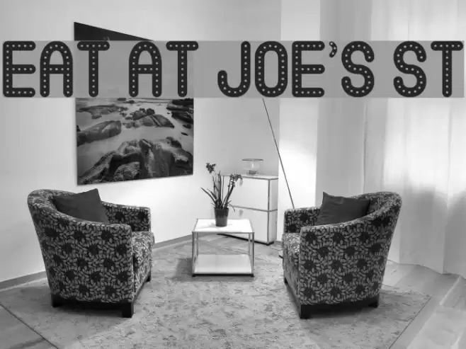 Eat at Joe's St Font examples