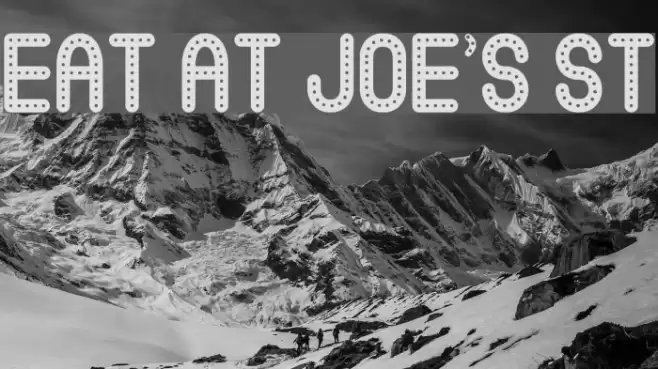 Eat at Joe's St Font examples