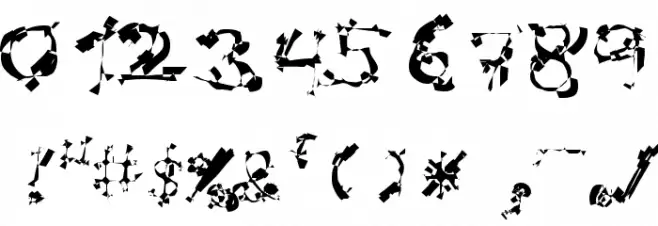 Eat your face with a spoon Font OTHER CHARS