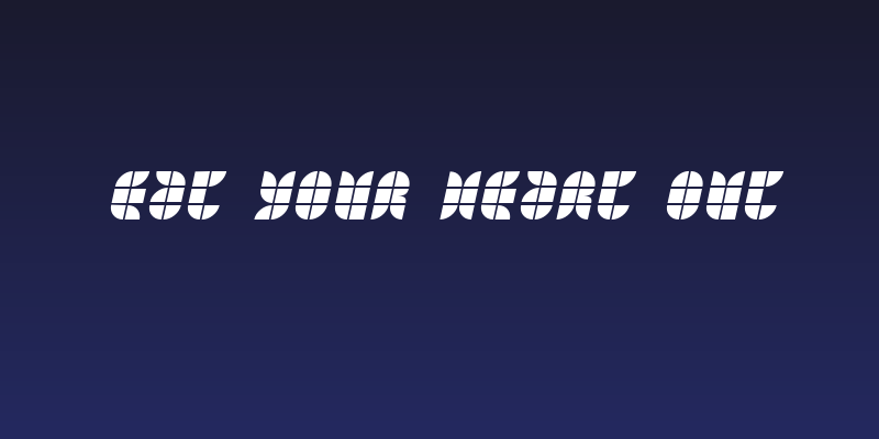 Eat your heart out Social Header