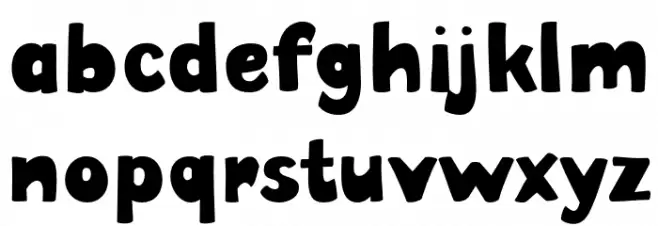 EatMeAlive 字体 小写