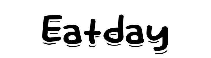 Eatday  font caratteri gratis
