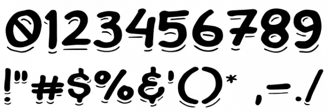 Eatday Font OTHER CHARS